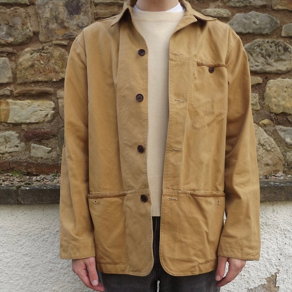 Orvis Tan Canvas Jacket
